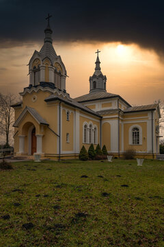 Roman Catholic Church in Czerniczyn Lublin Voivodeship. Poland