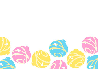 Vector illustration of Japanese yo-yo.