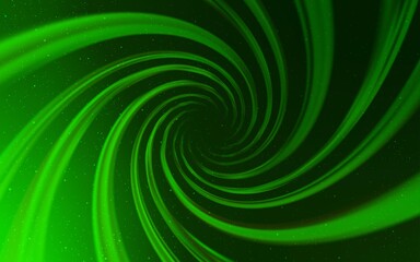 Light Green vector texture with milky way stars. Modern abstract illustration with Big Dipper stars. Pattern for astronomy websites.