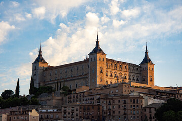 vista alcazar de toledo