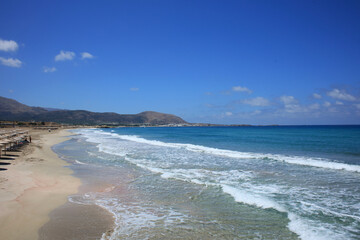 Blue lagoon falassarna beach crete island summer 2020 covid-19 holydays modern high quality prints