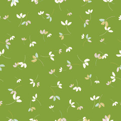 watercolor small ditsy floral seamless pattern design