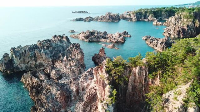 尖閣湾　佐渡島
