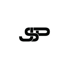 jsp letter original monogram logo design