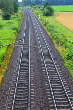 railway in the countryside