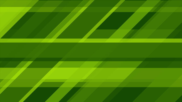 Bright green tech abstract geometric background