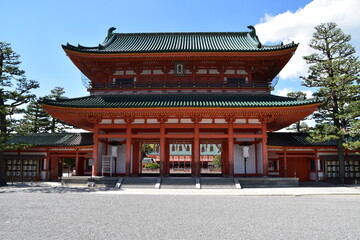 Heian Jingu in Kyoto, Japan