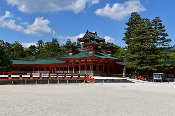 Fototapeta premium Heian Jingu in Kyoto, Japan