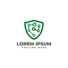 Immune System Protection Logo Vector Icon Illustration
