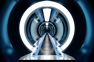 A Science fiction Tunnel Animation