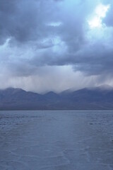 Rain Clouds over Death Valley