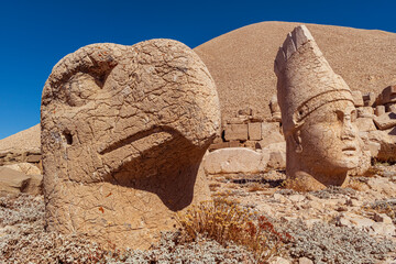 Mount Nemrut, which was declared a World Heritage Site by UNESCO in 1987, was protected by the...