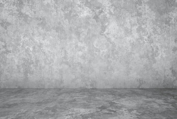 plaster wall, grey background