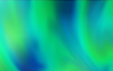 Light Green vector blurred shine abstract template. Colorful illustration in abstract style with gradient. Completely new design for your business.