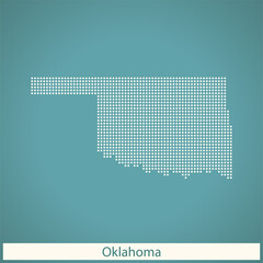 map of Oklahoma