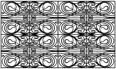 Antique Gate Ornamental Vector