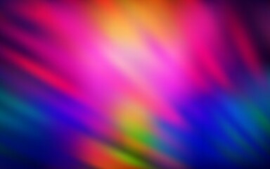 Dark Multicolor vector texture with colored lines. Shining colored illustration with sharp stripes. Smart design for your business advert.