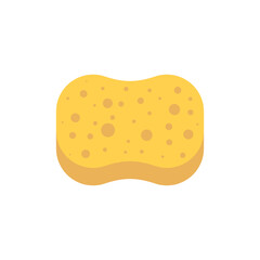 Sponge icon isolated on white background. Vector illustration.