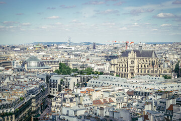 Fototapeta na wymiar paris skyline