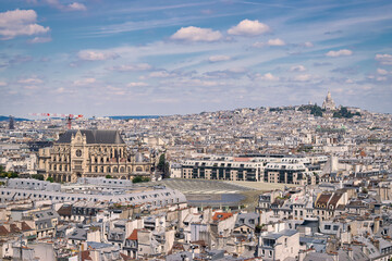 Fototapeta na wymiar paris skyline