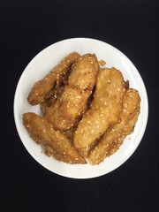 Banana Fried Batter  Snacks that are high in vitamins.