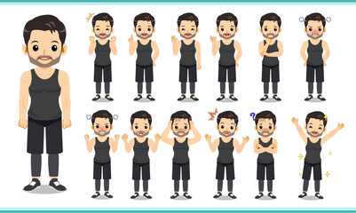 Working man _Exercise trainer