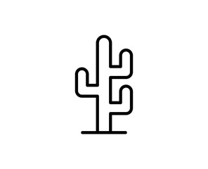 Flat line icon
