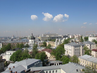 Russia, Moscow City, Center, View from the Roof (4)