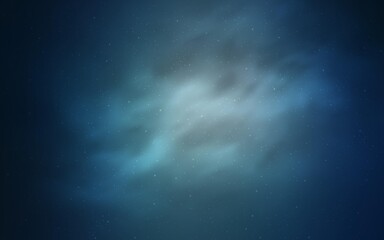 Light BLUE vector layout with cosmic stars. Space stars on blurred abstract background with gradient. Pattern for astronomy websites.