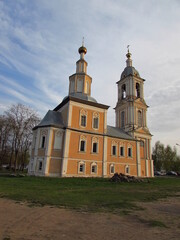 Fototapeta na wymiar Russia, Yaroslavl Region, Uglich town, Yaroslavl region. may 2019 (20)
