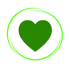 green heart symbol