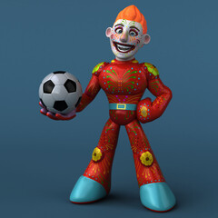 Mexican hero - 3D Illustration