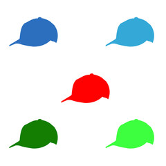 vector illustration of an cap