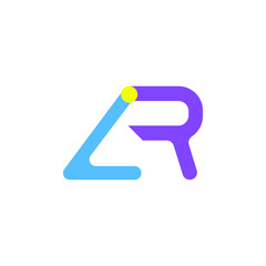 z and r for logo