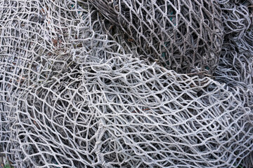 Old fishing nets.