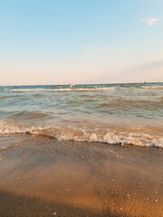 beach and sea