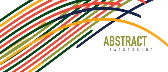 Аbstract moving colorful lines vector backgrounds for cover, placard, poster, banner or flyer