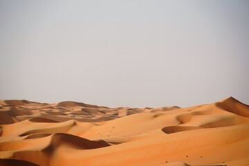 Fototapeta na wymiar desert sand dunes