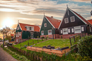 Fototapeta na wymiar Volendam, Netherlands
