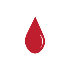 Fototapeta premium Blood icon vector