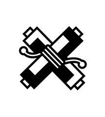 Japanese traditional pattern kimono good luck charm