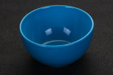 Empty ceramic bowl