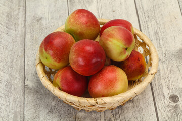 Sweet tasty fresh ripe apricots