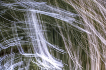 Abstract background with flowing lines