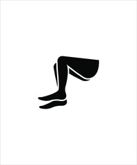 woman leg icon,vector best flat icon.
