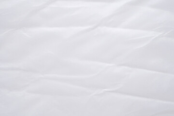 White plastic bag background texture close up