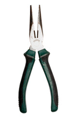 pliers isolated on white background with clipping path