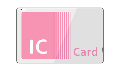 交通系ICカードのイラスト