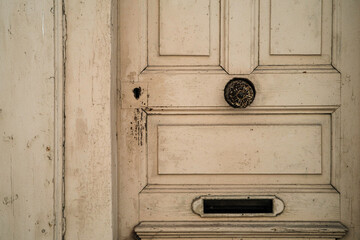 porte d'entrée et boite à lettres