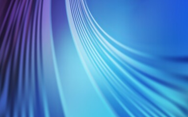 Light Pink, Blue vector backdrop with bent lines. Creative illustration in halftone style with gradient. A new texture for your  ad, booklets, leaflets.